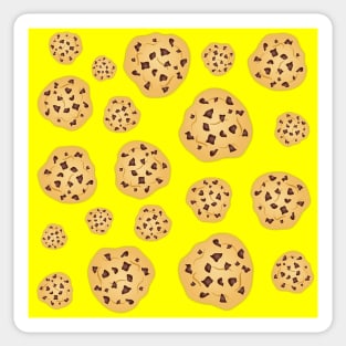 Chocolate Chip Cookie Pattern Sticker